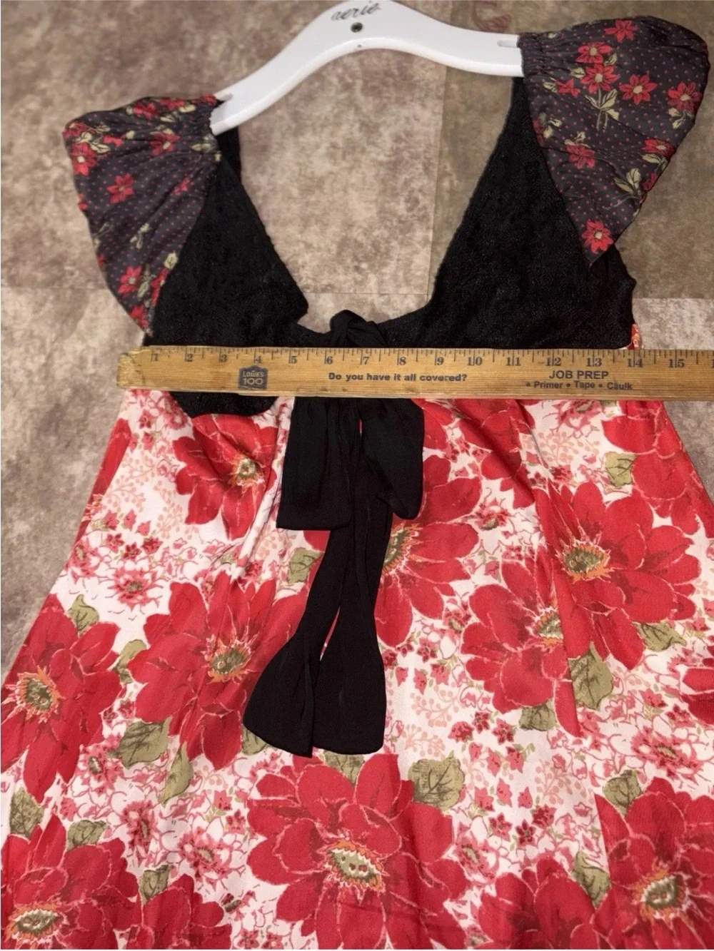 Free People Aurora Mini Dress Black size small EUC - Picture 5 of 8